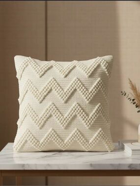 Mina Victory Life Styles
Quilted Chevron
Decorative Throw
Pillow by Nourison.